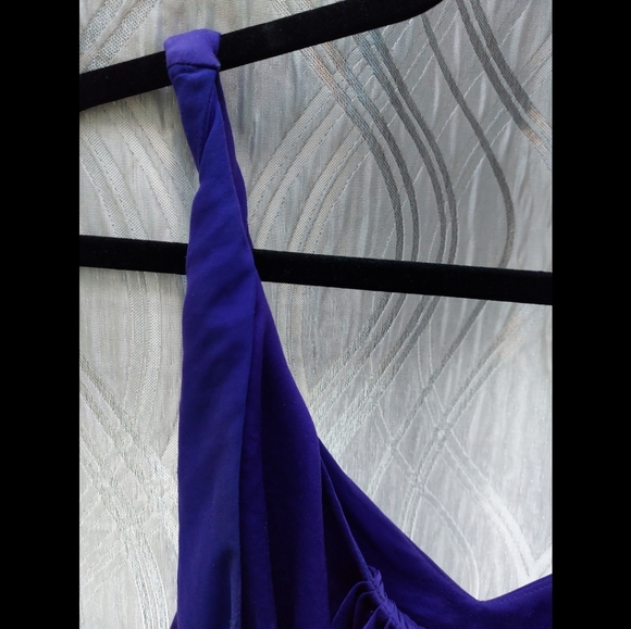 Diane Von Furstenberg Purple Flowy Cami - Picture 5 of 7